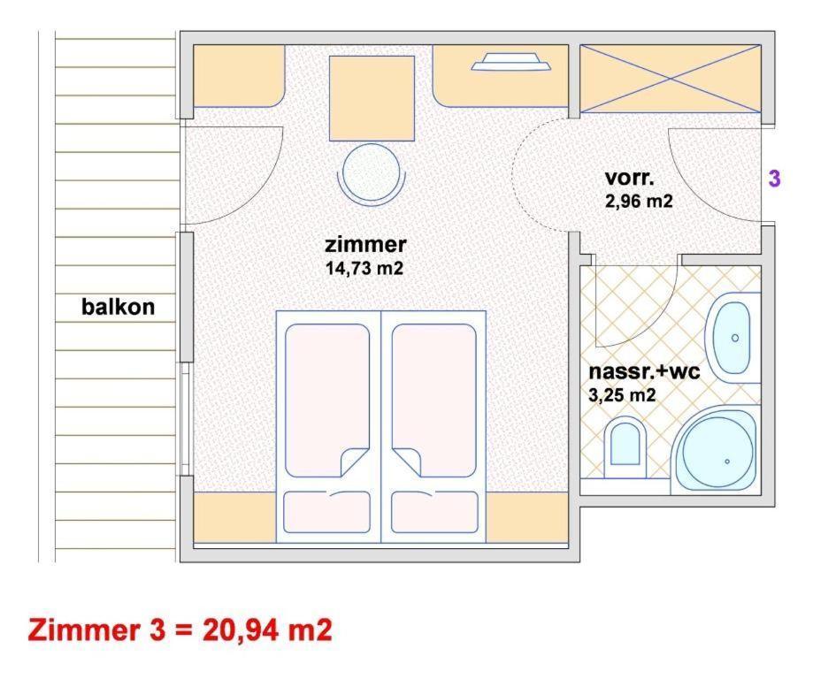 Appartement Hotel Garni Matthaeuserhof Gerlos Chambre photo